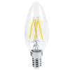 Лампа светодиодная LED-СВЕЧА-PREMIUM 5Вт 230В Е14 3000К 450Лм прозрачная ASD фото 1