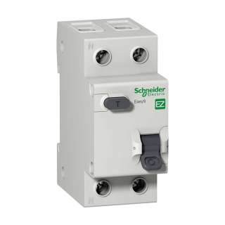 Дифференциальный автоматический выключатель Schneider Electric Easy 9 1П+Н 20А 30мА C AC 4,5кА 230В =S=