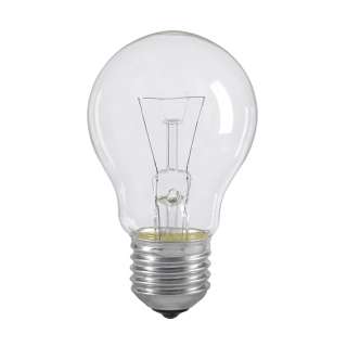 Лампа накаливания A55 шар прозрачная 60Вт E27 ИЭК