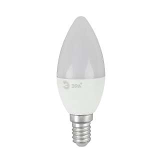 Лампа светодиодная ЭРА LED smd B35-8w-827-E14 ECO