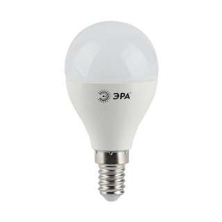 Лампа светодиодная ЭРА LED smd P45-9w-827-E14