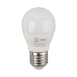 Лампа светодиодная ЭРА LED smd P45-9w-860-E27