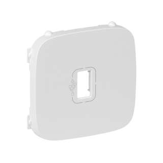 Legrand 754755 Лицевая панель USB розетки Valena Allure белый