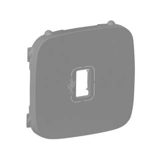 Legrand 754757 Лицевая панель USB розетки Valena Allure алюминий