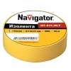 71105 Изолента Navigator NIT-B15-20/Y жёлтая фото 1