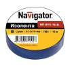 71233 Изолента Navigator NIT-B15-10/B синяя фото 1