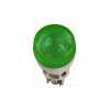 Лампа ENR-22 сигнальная d22мм зеленый неон/240В цилиндр ИЭК фото 1