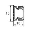 Legrand 638190 Мини-канал 15x10мм METRA фото 1