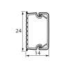 Legrand 638193 Мини-канал 24x14мм METRA фото 1