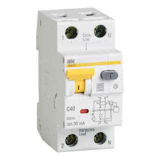 АВДТ 32 С40 100мА - Автоматический выключатель дифференциального тока ИЭК