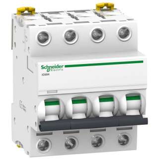 Автоматический выключатель 0,5A B 4 полюса Schneider Electric, серия iC60H