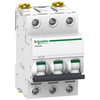 Автоматический выключатель 1,6A MA 3 полюса Schneider Electric, серия iC60LMA