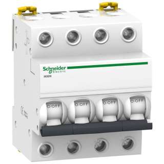 Автоматический выключатель 13A C 4 полюса Schneider Electric, серия iK60