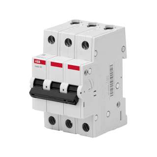 Автоматический выключатель ABB 3P, 10A, C, 4,5кА, BMS413C10