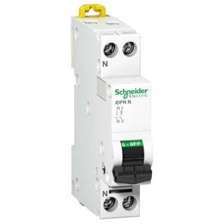 Автоматический выключатель N 6KA 10A C Schneider Electric, серия iDPN