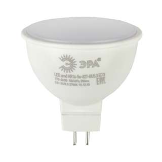 Лампа светодиодная ЭРА LED smd MR16-5w-827-GU5.3 ECO