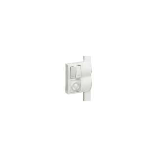 Legrand 31414 Рамка для накладного монтажа 2-постовая вдоль мини-плинтуса DLPlus глубиной 12,5 белый