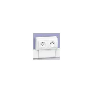 Legrand 31621 Рамка Mosaic для монтажа DLP и DLPlus 2x4 модуля