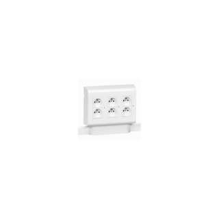 Legrand 31622 Рамка Mosaic для монтажа DLP и DLPlus 3x4 модуля