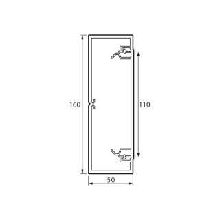 Legrand 638083 Кабель-канал 160x50мм METRA