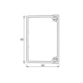 Legrand 638197 Мини-канал 60x40мм METRA