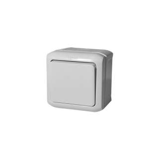 Legrand 782330 Выключатель 10A 1 клавишный IP44 серый 