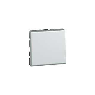 Legrand 79240 Кнопочный выключатель Программа Mosaic 2 модуля 6 A алюминий