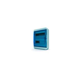 Щит навесной TEKFOR 24 модуля IP65, прозрачная синяя дверца
