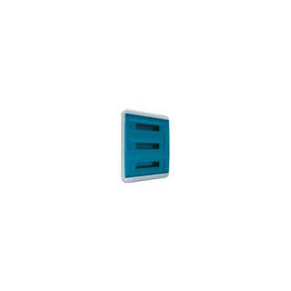 Щит навесной TEKFOR 54 модуля IP41, прозрачная синяя дверца